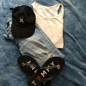 Universal Thread Tank Top- White